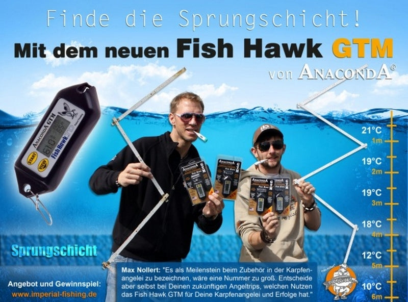 Carica immagine in Galleria Viewer, Anaconda GTM Fish Hawk - Termometro Digitale Professionale per Carpfishing