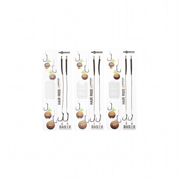 Carica immagine in Galleria Viewer, Korda Basix Hair Rigs Wide Gape - Barbless