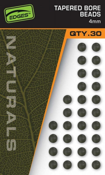 Fox Edges Naturals Tapered Bore Beads 4mm