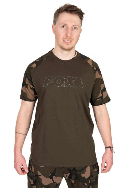 Carica immagine in Galleria Viewer, Fox Khaki/Camo Outline T-Shirt