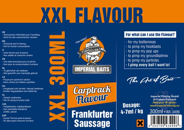 Carica immagine in Galleria Viewer, Ib Carptrack Flavour Frankfurter Saussage - 50 Ml & 300 Ml