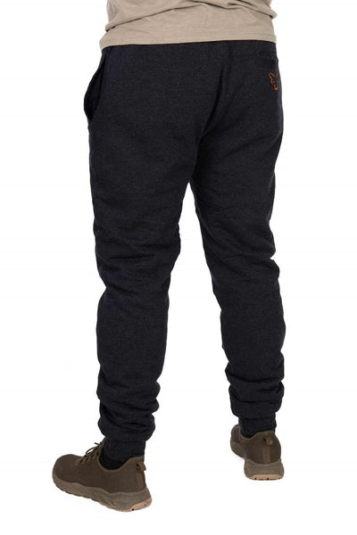Carica immagine in Galleria Viewer, Fox Collection Sherpa Joggers Black/Orange
