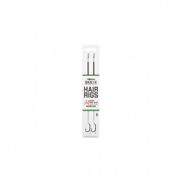 Carica immagine in Galleria Viewer, Korda Basix Hair Rigs Wide Gape - Barbless