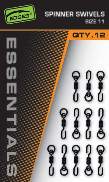 Fox Edges™ Essentials Spinner Swivels - Size 11