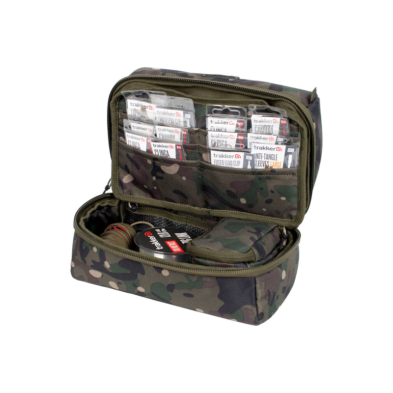 Laden Sie das Bild in Galerie -Viewer, Trakker NXC Camo PVA Pouch - Borsa Portaccessori Modulare per Carpfishing