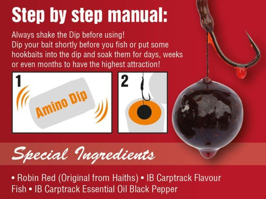 Ib Carptrack Amino Dip Fish - 150ml