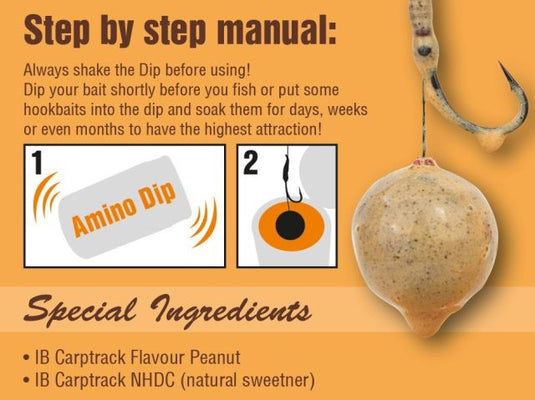 Ib Carptrack Amino Dip Roasted Peanut - 150ml