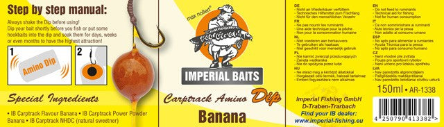 Laden Sie das Bild in Galerie -Viewer, Ib Carptrack Amino Dip Banana - 150ml