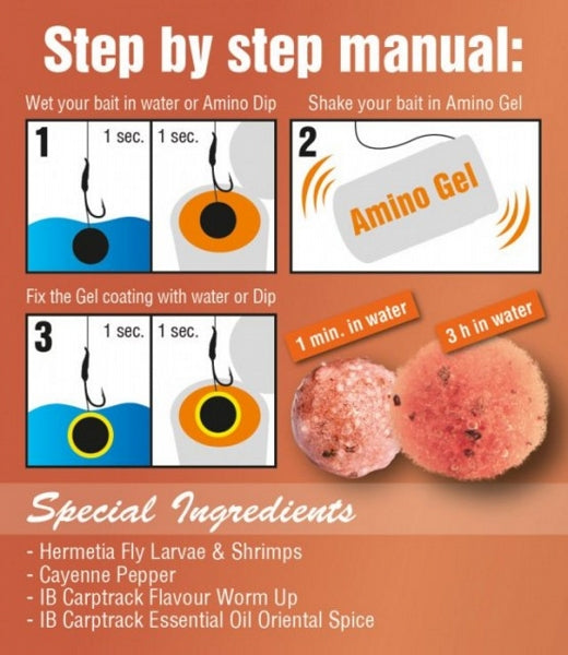 Ib Carptrack Amino Gel Worm Up 100gr