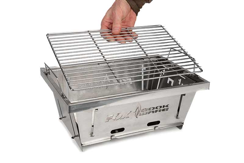 Carica immagine in Galleria Viewer, Fox Cookware Foldable BBQ - Barbecue Pieghevole Compatto per Carpfishing