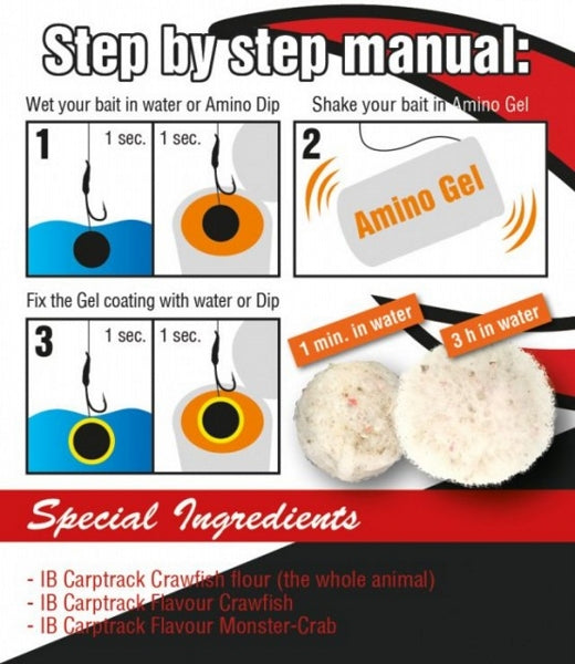 Ib Carptrack Amino Gel Crawfish - 100gr