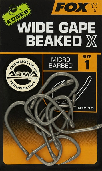 Fox Edges Wide Gape Beaked X