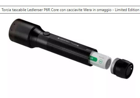 Carica immagine in Galleria Viewer, Led Lenser P6r Core & Wera