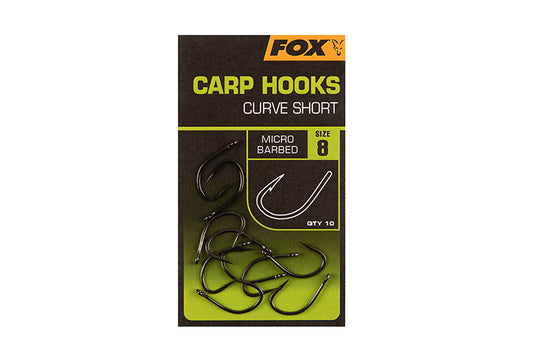 Fox Carp Hooks Curve Shank Short