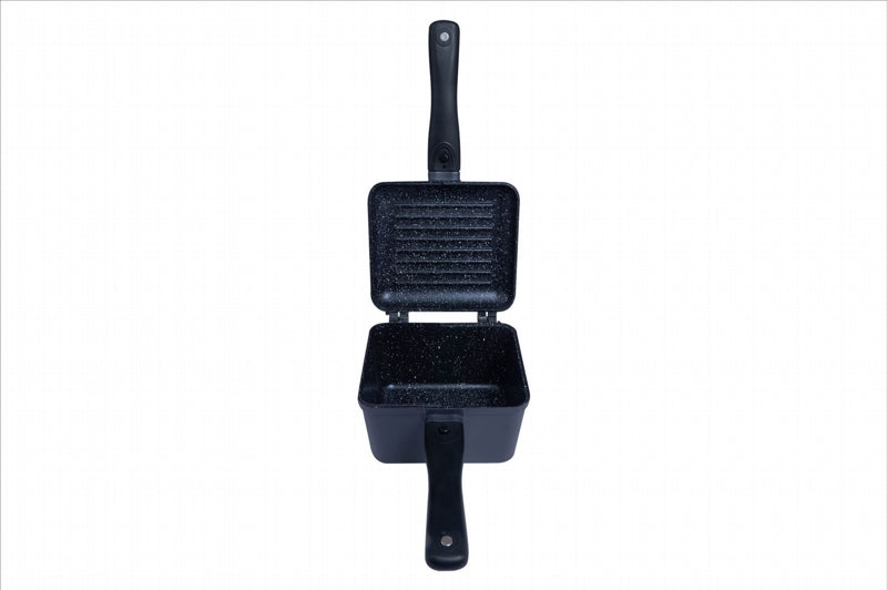 Laden Sie das Bild in Galerie -Viewer, Ridge Monkey Connect Deep Pan & Griddle Granite Edition - Xl