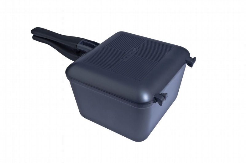 Laden Sie das Bild in Galerie -Viewer, Ridge Monkey Connect Deep Pan & Griddle Granite Edition - Xl