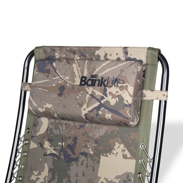 Carica immagine in Galleria Viewer, Kevin Nash Bank Life Hi-Back Lounger - Sedia Sdraio Carp Fishing