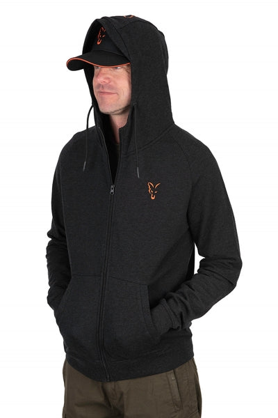 Carica immagine in Galleria Viewer, Fox Collection Lw Hoody Black & Orange