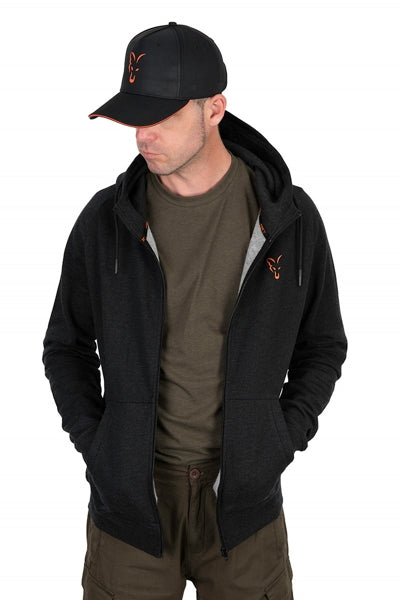 Carica immagine in Galleria Viewer, Fox Collection Lw Hoody Black & Orange