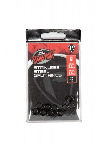 Fox Rage Strike Point Stainless Steel Split Rings