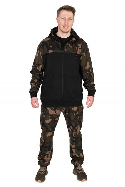 Carica immagine in Galleria Viewer, Fox Lw Black/Camo Split Zip Hoody