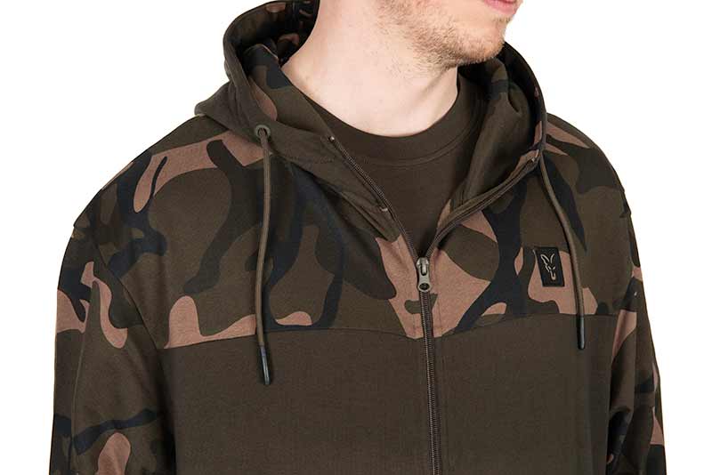 Carica immagine in Galleria Viewer, Fox Lw Khaki/Camo Split Zip Hoody