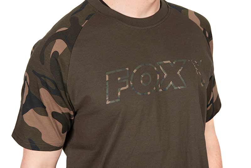 Carica immagine in Galleria Viewer, Fox Khaki/Camo Outline T-Shirt