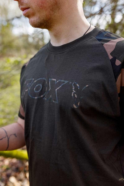 Carica immagine in Galleria Viewer, Fox Khaki/Camo Outline T-Shirt