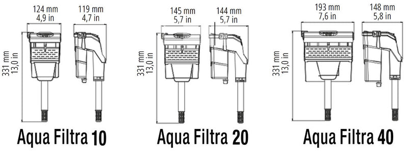 Carica immagine in Galleria Viewer, Sicce Aqua Filtra - Filtro Hang-On per Acquari