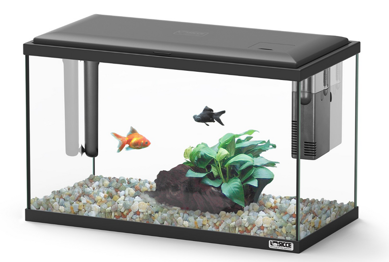 Carica immagine in Galleria Viewer, Sicce Moby Dick 40 Nero - Acquario Completo