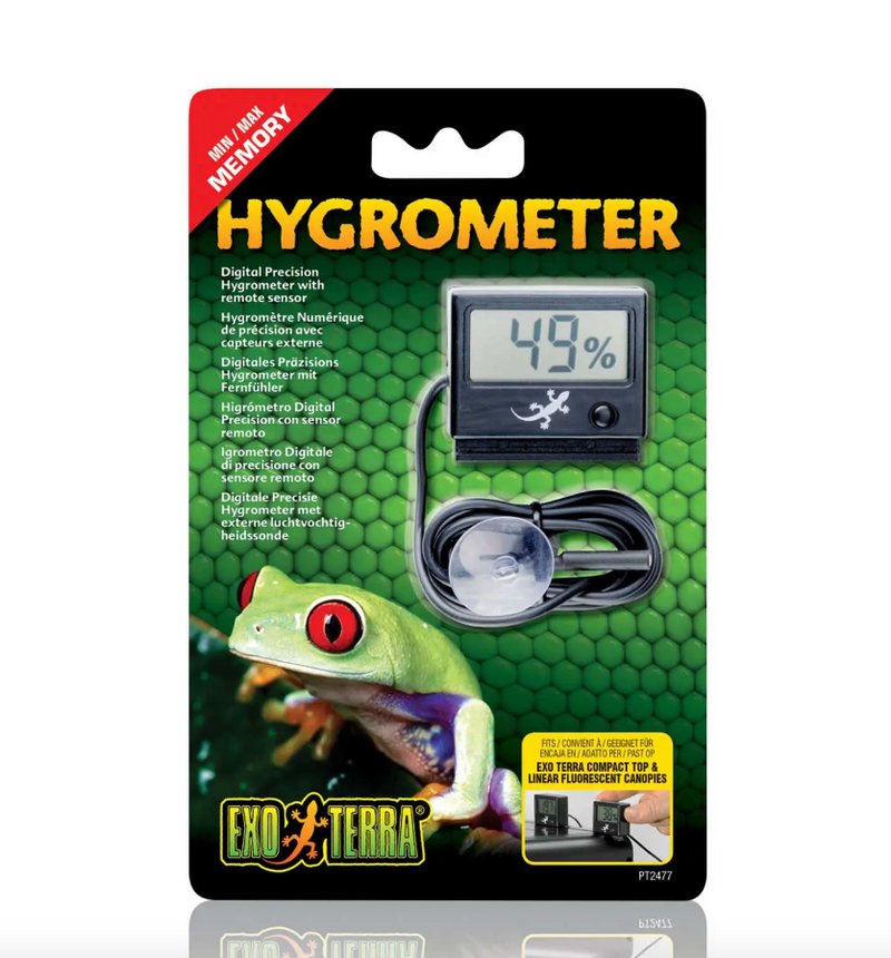 Carica immagine in Galleria Viewer, Exo Terra Digital Hygrometer - Igrometro Digitale di Precisione con Sonda