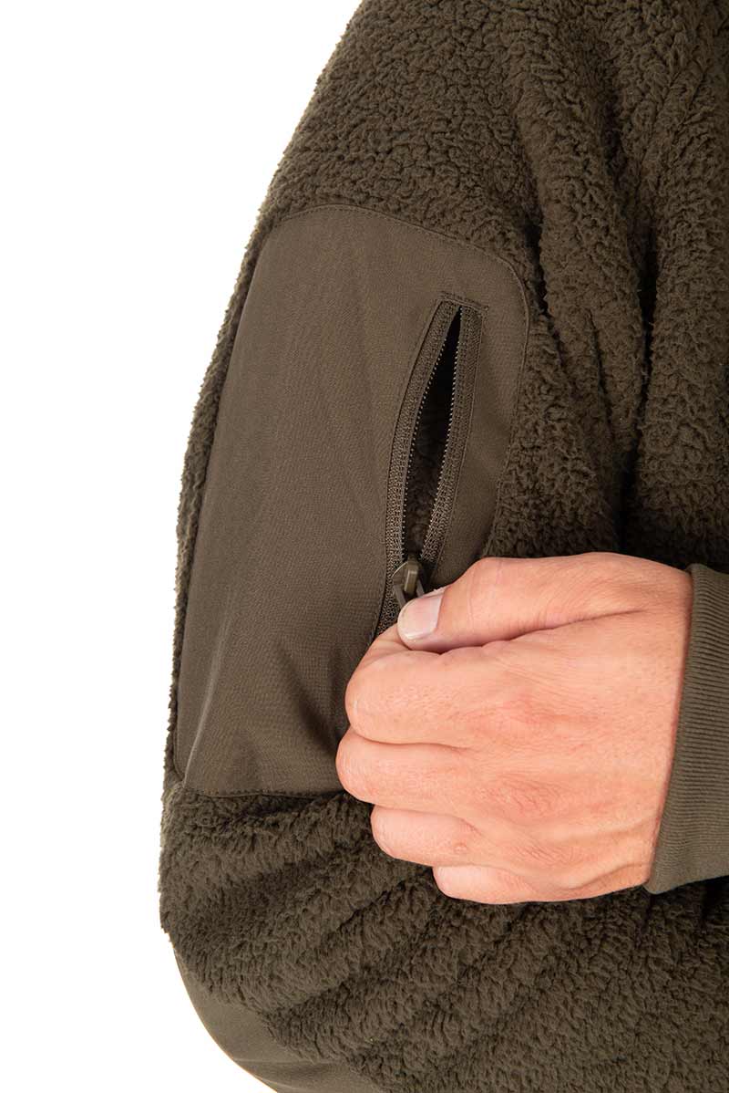 Carica immagine in Galleria Viewer, Fox Olive Sherpa Hybrid Jacket