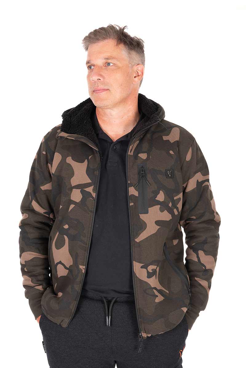 Carica immagine in Galleria Viewer, Fox Camo Full Zip Premium Sherpa 310 Hoodie