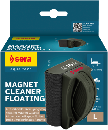 Carica immagine in Galleria Viewer, Sera Magnet Cleaner Floating L - Calamita Galleggiante per Vetri