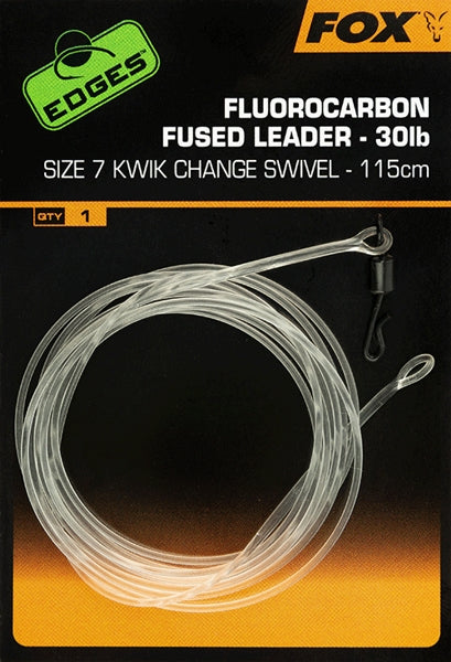 Fox Edges Fluorocarbon Fused Leader Kwick Change