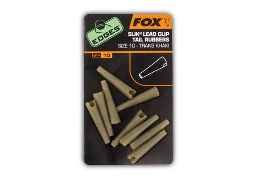 Fox Edges Slik Lead Clip Tail Rubbers