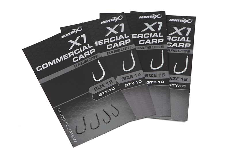 Carica immagine in Galleria Viewer, Matrix X1 - Commercial Carp Hook Barbless Spade