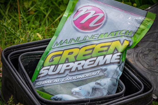 Mainline Match Green Supreme Fishmeal Groundbait