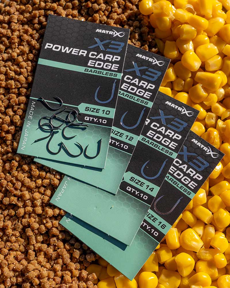 Chargez l'image dans la visionneuse de la galerie, Matrix X3 - Power Carp Edge Hooks Barbless Spade