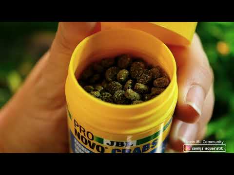 Carica e riproduci video in Gallery Viewer, JBL ProNovo Crabs Wafer M - Mangime per Crostacei e Gamberetti