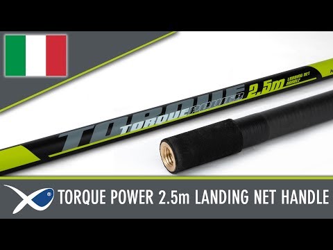 Laden und spielen Sie Video in Galerie -Viewer, Matrix Torque Power Landing Net Handle - Manico Guadino Carbonio 2.5m