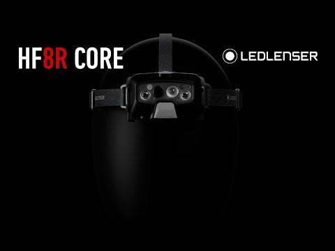 Carica e riproduci video in Gallery Viewer, Ledlenser HF8R Core - Lampada Frontale Professionale con Tecnologia Adaptive Light Beam