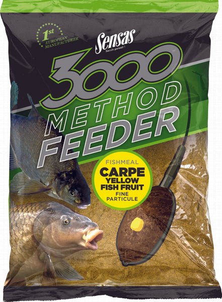 Sensas 3000 Method Carpe Yellow 1kg