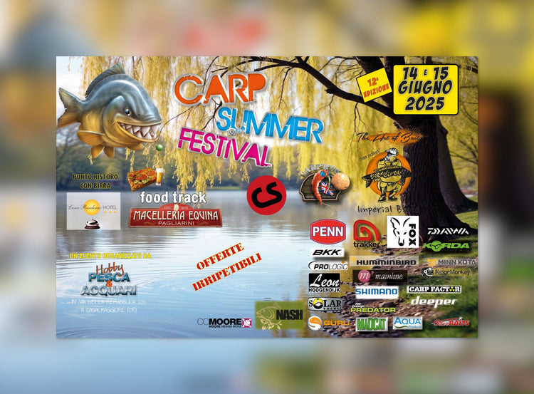 CARP SUMMER FESTIVAL 14 E 15 GIUGNO 2025