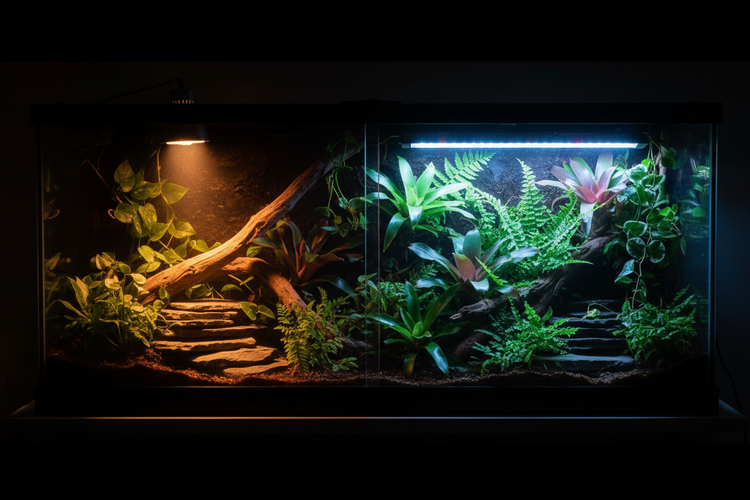 Illuminazione Rettili e Anfibi