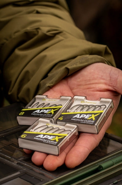 Ridge Monkey Ape-X Medium Curve Hooks Barbed