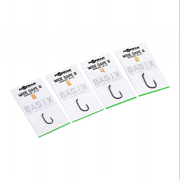 Carica immagine in Galleria Viewer, Korda Basix Wide Gape Barbless
