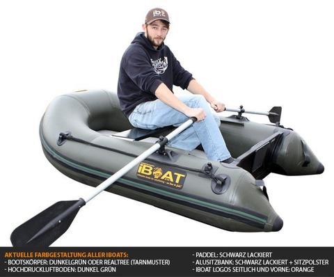 Iboat 210 Generazione 5 Superlight (19kg) - Classic Green