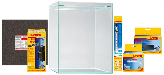 Sera Scaper Cube 80L Starter Kit - Acquario Completo