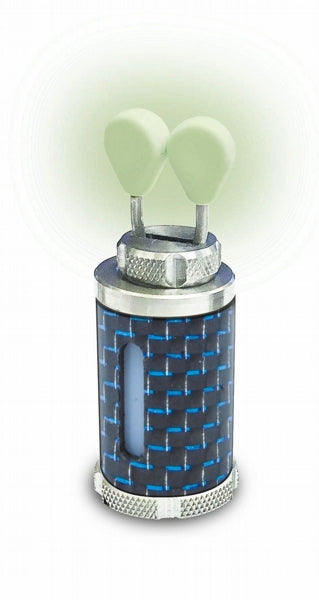 Solar Titanium Carbon Colours Indicator Heads - Blue